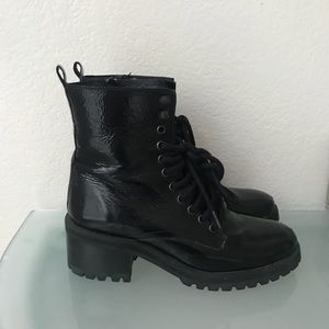 Steve Madden combat boots